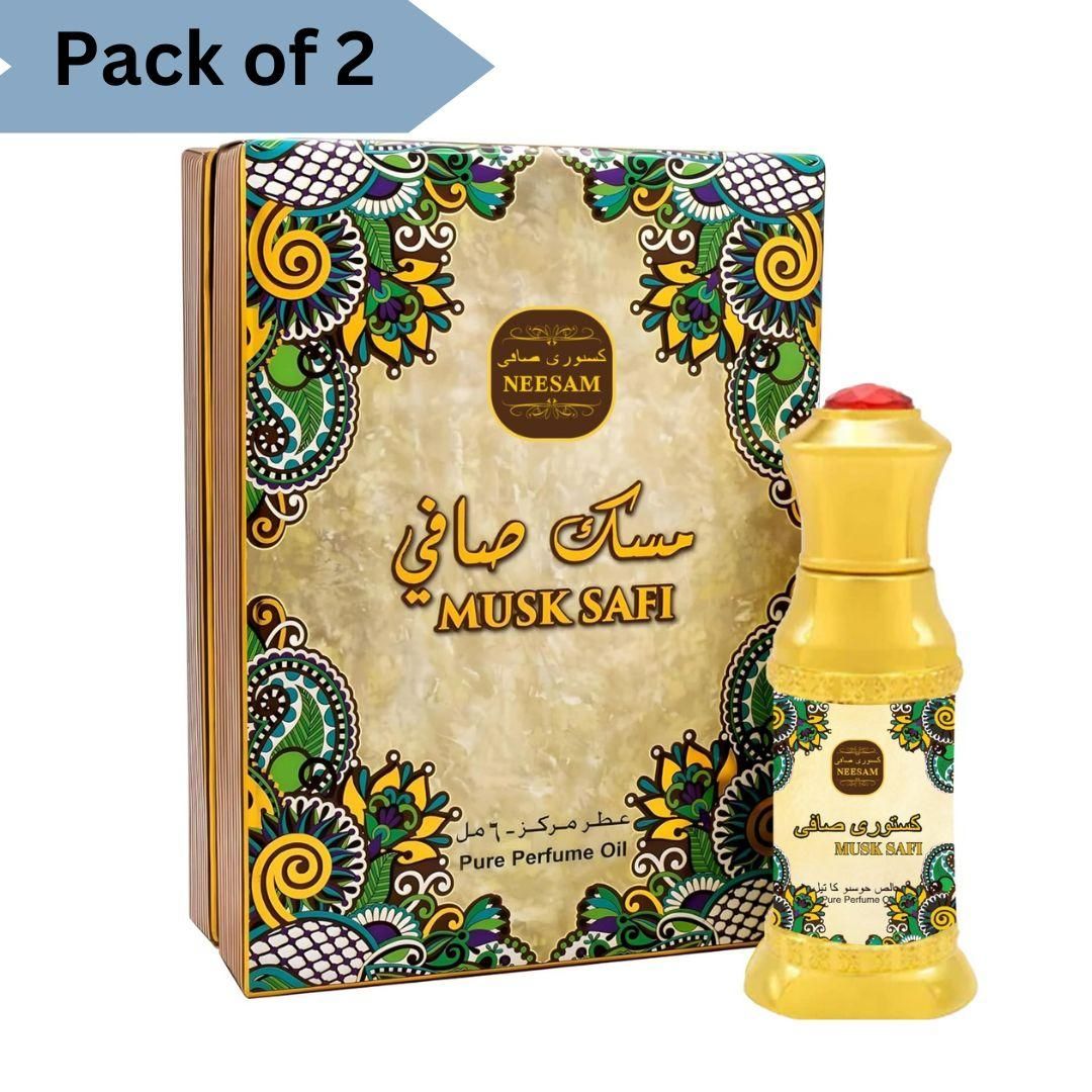 Musk Safi Purfum A Symphony of Rich Aromas 50ML (Pack of 2)