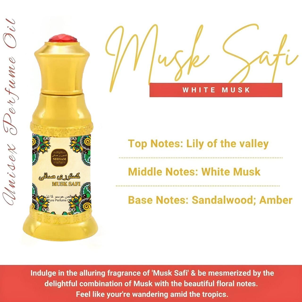 Musk Safi Purfum A Symphony of Rich Aromas 50ML (Pack of 2)